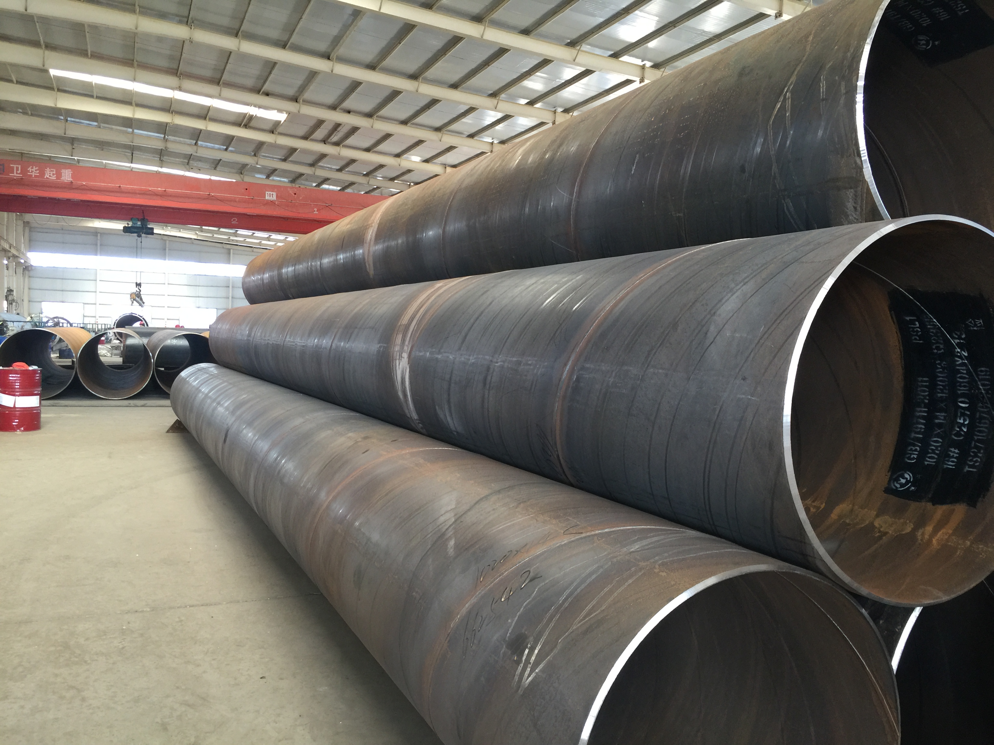 亞行貸款內(nèi)蒙古呼和浩特市低碳供熱工程金橋熱源廠預(yù)制保溫管和管件供貨安裝項目照片1